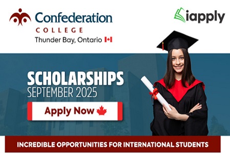 Study in Canada - Scholarships at Confederation College for September 2025 - - Click the banner to know more
